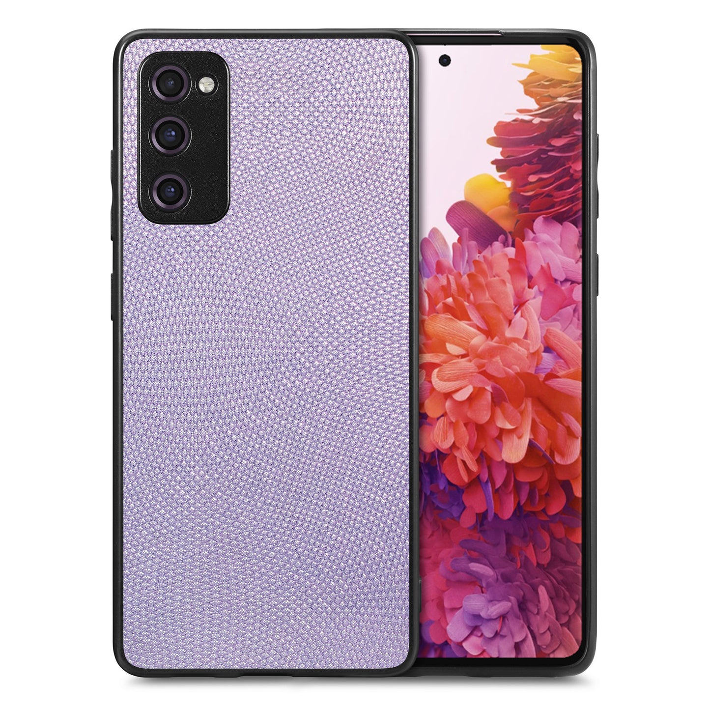 For Samsung Galaxy S20 FE 4G / 5G / S20 FE 2022 / S20 Lite Shockproof Phone Case Slim Cell Phone Cover - Light Purple