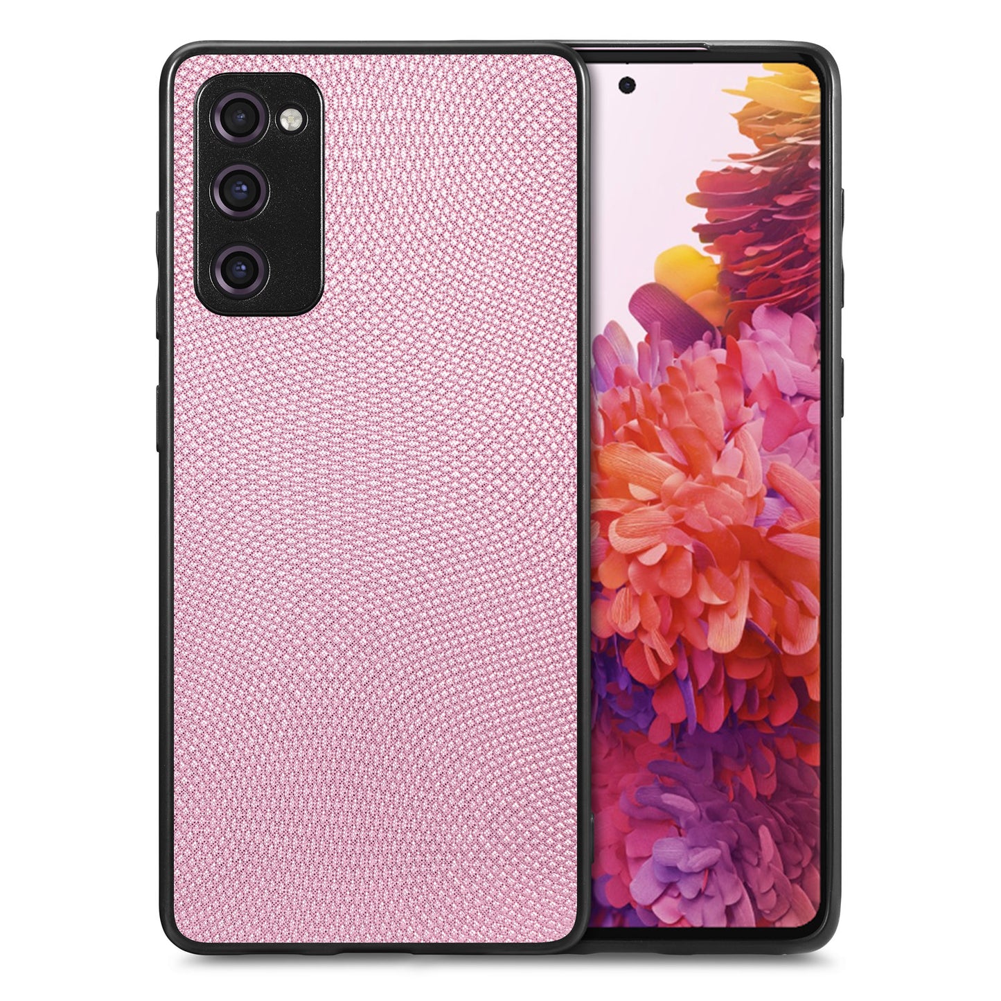 For Samsung Galaxy S20 FE 4G / 5G / S20 FE 2022 / S20 Lite Shockproof Phone Case Slim Cell Phone Cover - Pink