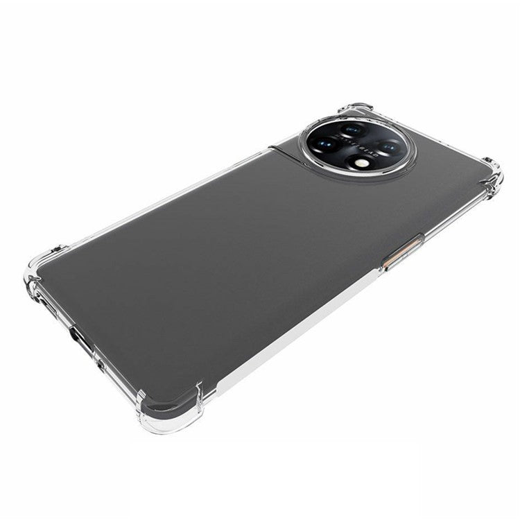 For OnePlus 11R 5G / Ace 2 5G Anti-drop Clear Phone Case Flexible TPU Anti-skid Protective Back Cover