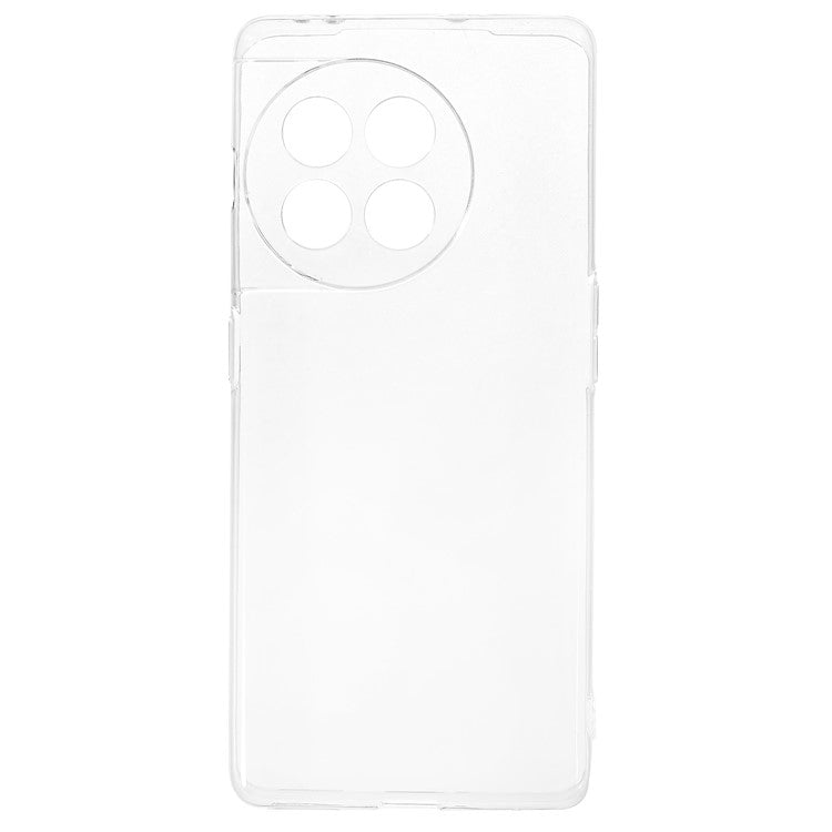 For OnePlus 11R 5G / Ace 2 5G High Transparency Flexible TPU Smartphone Case Clear Anti-Scratch Phone Shell Cover