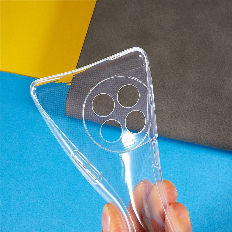 For OnePlus 11R 5G / Ace 2 5G High Transparency Flexible TPU Smartphone Case Clear Anti-Scratch Phone Shell Cover