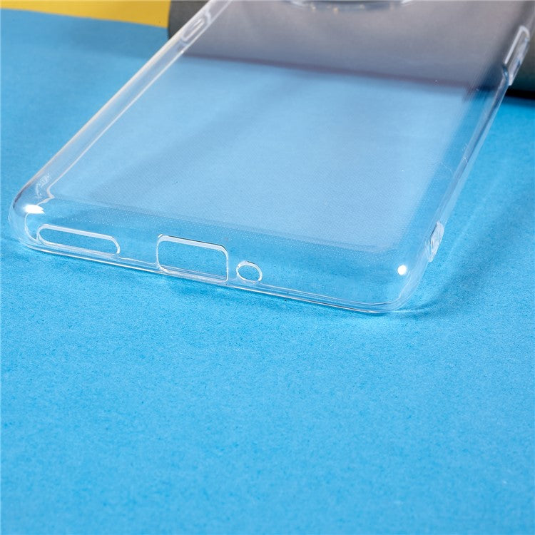 For OnePlus 11R 5G / Ace 2 5G High Transparency Flexible TPU Smartphone Case Clear Anti-Scratch Phone Shell Cover