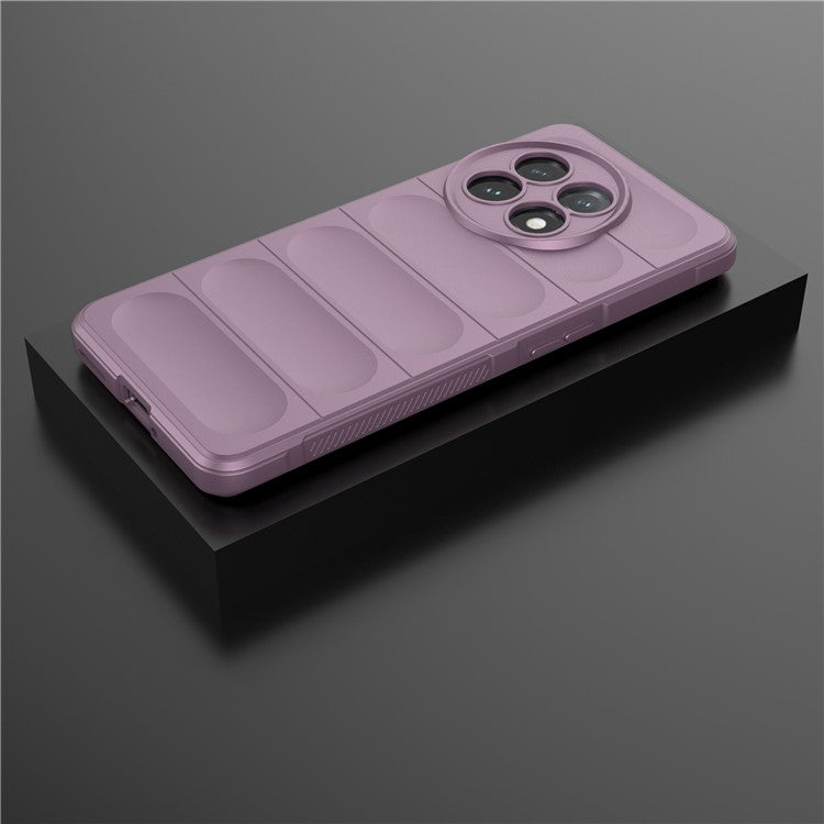 For OnePlus 11 5G Anti-scratch TPU Phone Case Rugged Back Protective Cell Phone Cover - Light Purple