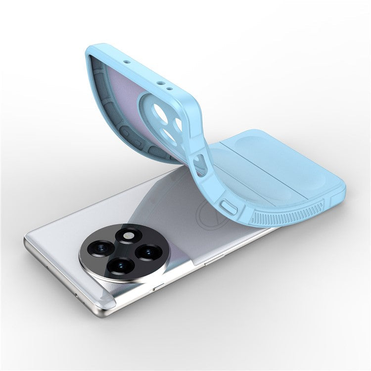 Anti-drop TPU Phone Case For OnePlus Ace 2 5G / 11R 5G Rugged Phone Back Cover - Light Grey