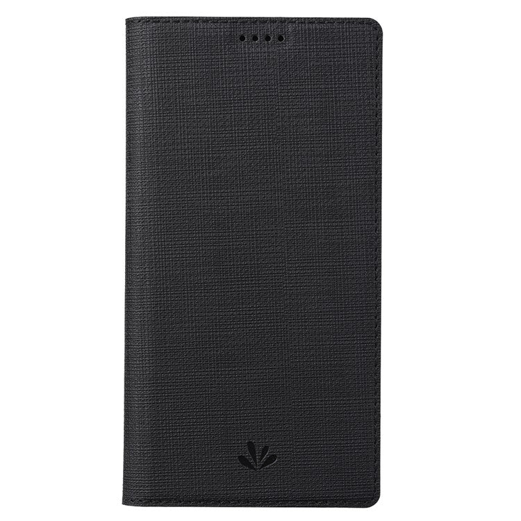 VILI DMX Series for OnePlus 11 5G PU Leather Phone Case Card Slots Mobile Phone Stand Cover - Black