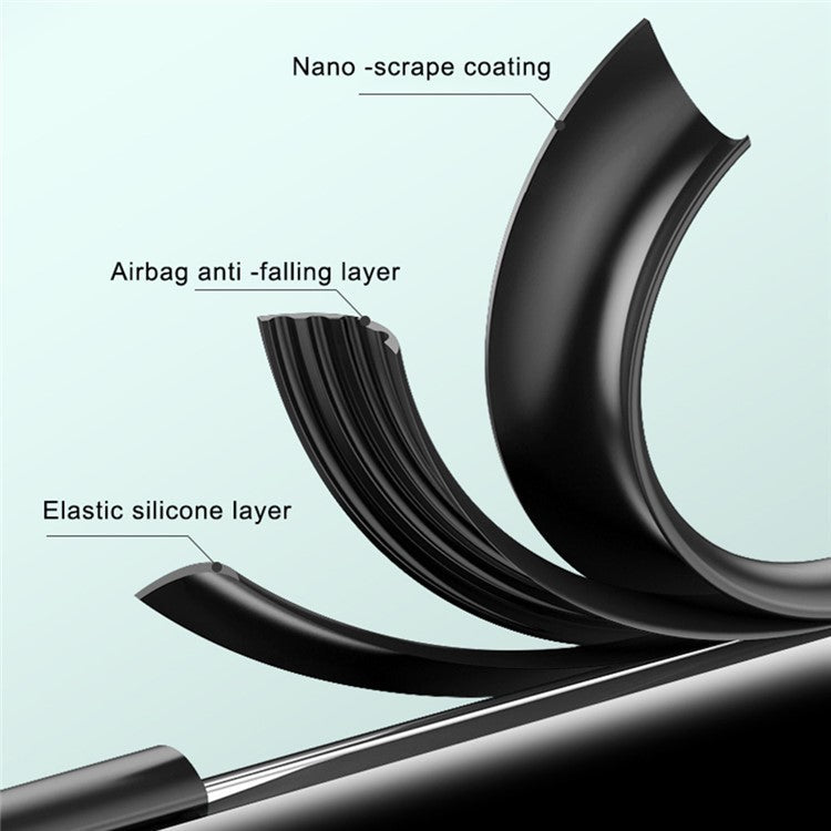 For OnePlus 11 5G PU Leather Coated TPU + PC Non-Slip Case Metal Lens Design Protective Phone Cover - Black