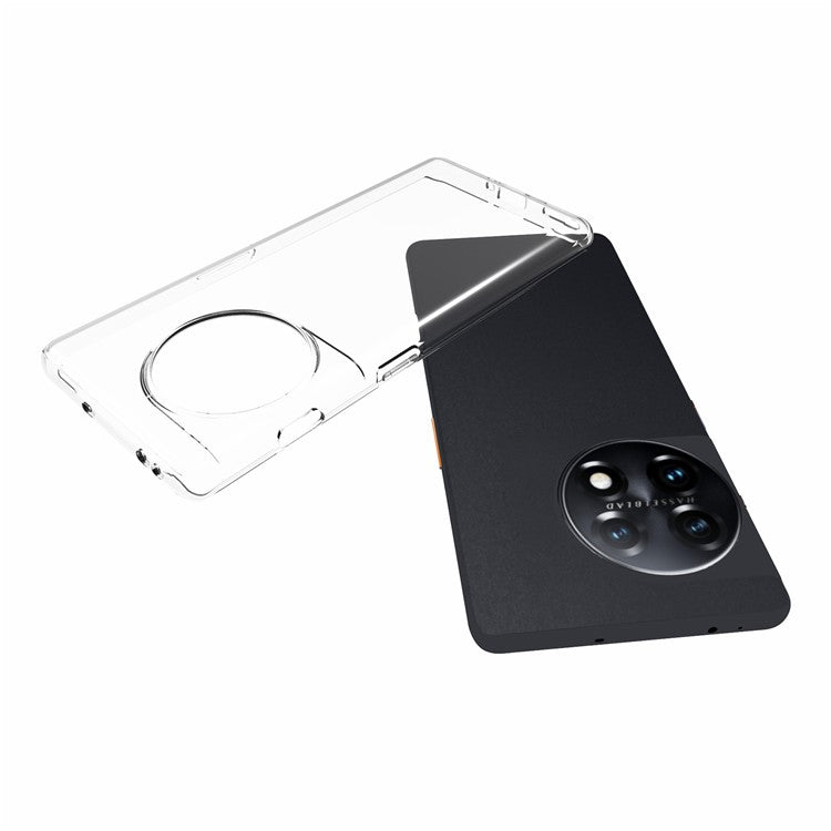 10Pcs  /  Pack For OnePlus 11R 5G / Ace 2 5G Phone TPU Case Inner Watermark-Free Transparent Phone Cover