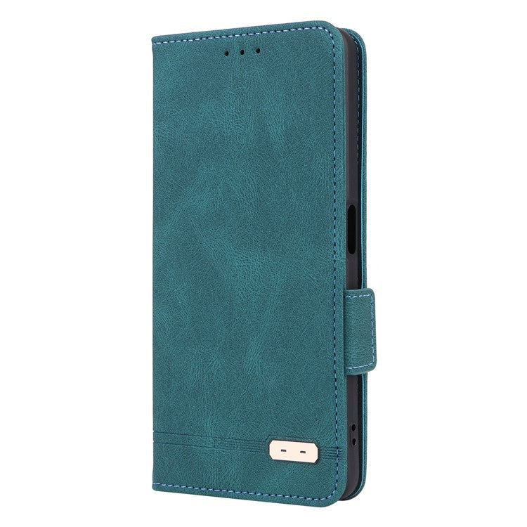 Anti-drop Phone Cover For OnePlus Nord CE 3 Lite 5G / Nord N30 5G , Hardware Decor Flip Leather Wallet Phone Case with Stand - Blue