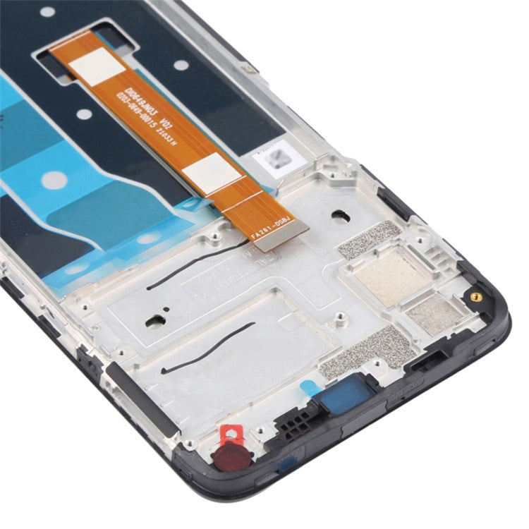 For Realme 6i (India) / 6S / Narzo RMX2002 Grade S OEM LCD Screen and Digitizer Assembly + Frame Part (without Logo)