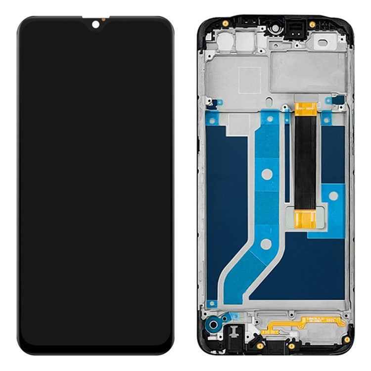 For Oppo A12 / A12s Grade S OEM LCD Screen and Digitizer Assembly + Frame Part (without Logo)