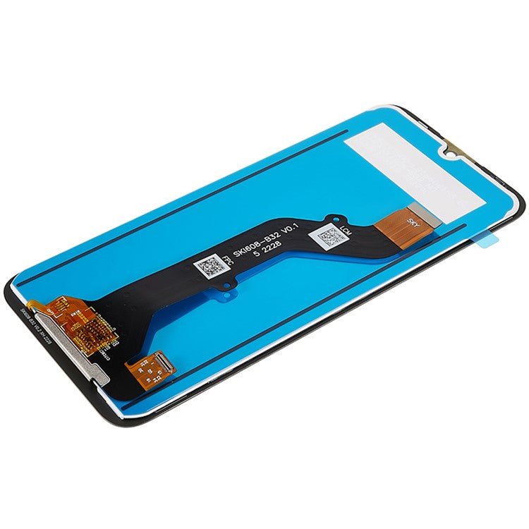 For Tecno Pop 6 4G BE7 Grade C LCD Screen and Digitizer Assembly Repair Part (without Logo)