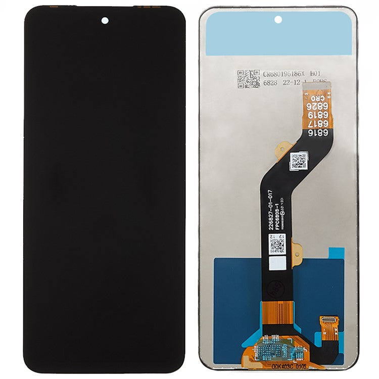 For Tecno Pova 4 4G LG7n Grade C LCD Screen and Digitizer Assembly Repair Part (without Logo)