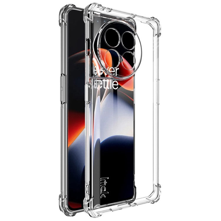 IMAK For OnePlus Ace 2 5G / 11R 5G Phone TPU Case Four Corner Airbag Smartphone Protective Cover - Transparent