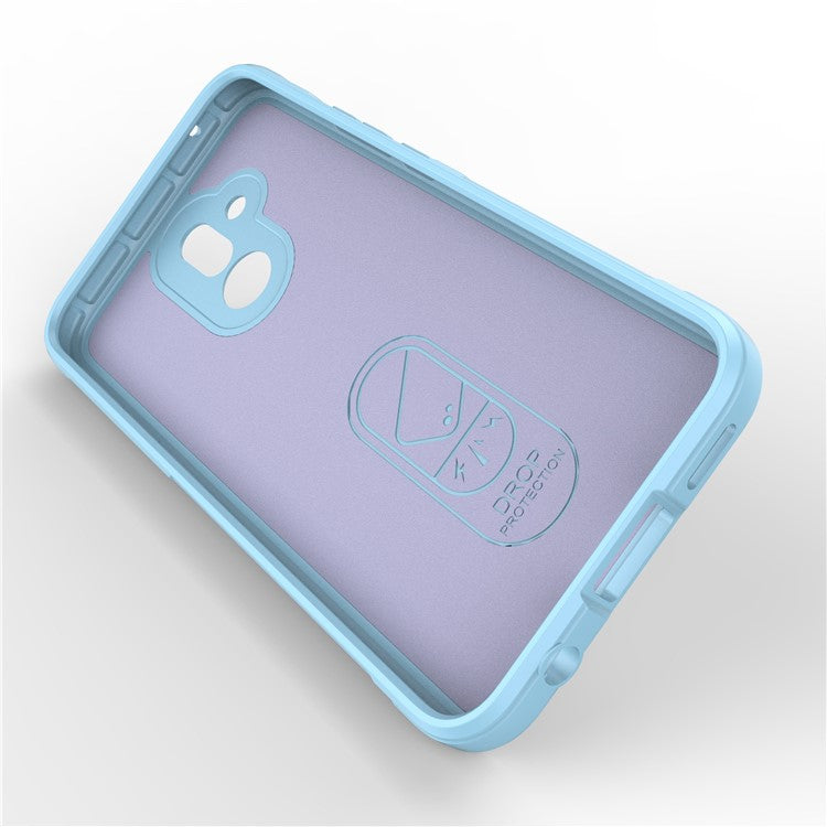 For Huawei Mate 20 Lite TPU Back Protector Phone Case Anti-fall Rugged Cell Phone Cover - Baby Blue