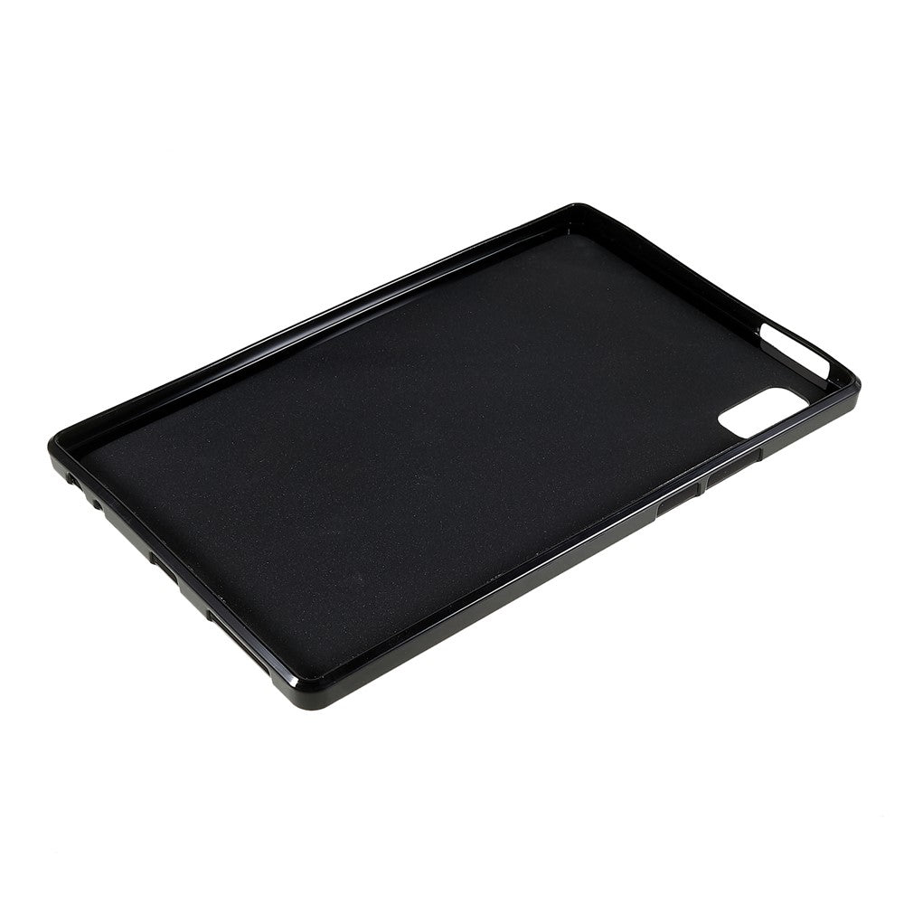 For Lenovo Tab M9 Anti-scratch Frosted Tablet Case Soft TPU Back Protective Cover - Black