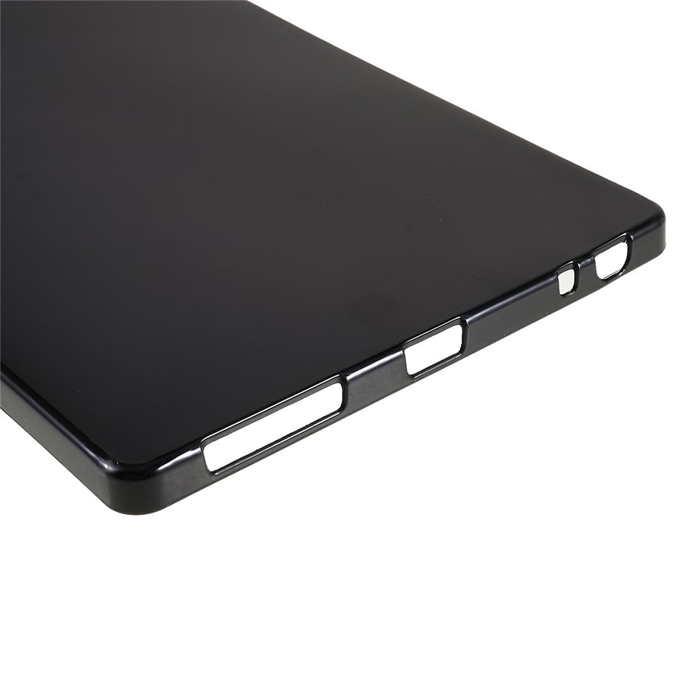 For Lenovo Tab M9 Anti-scratch Frosted Tablet Case Soft TPU Back Protective Cover - Black