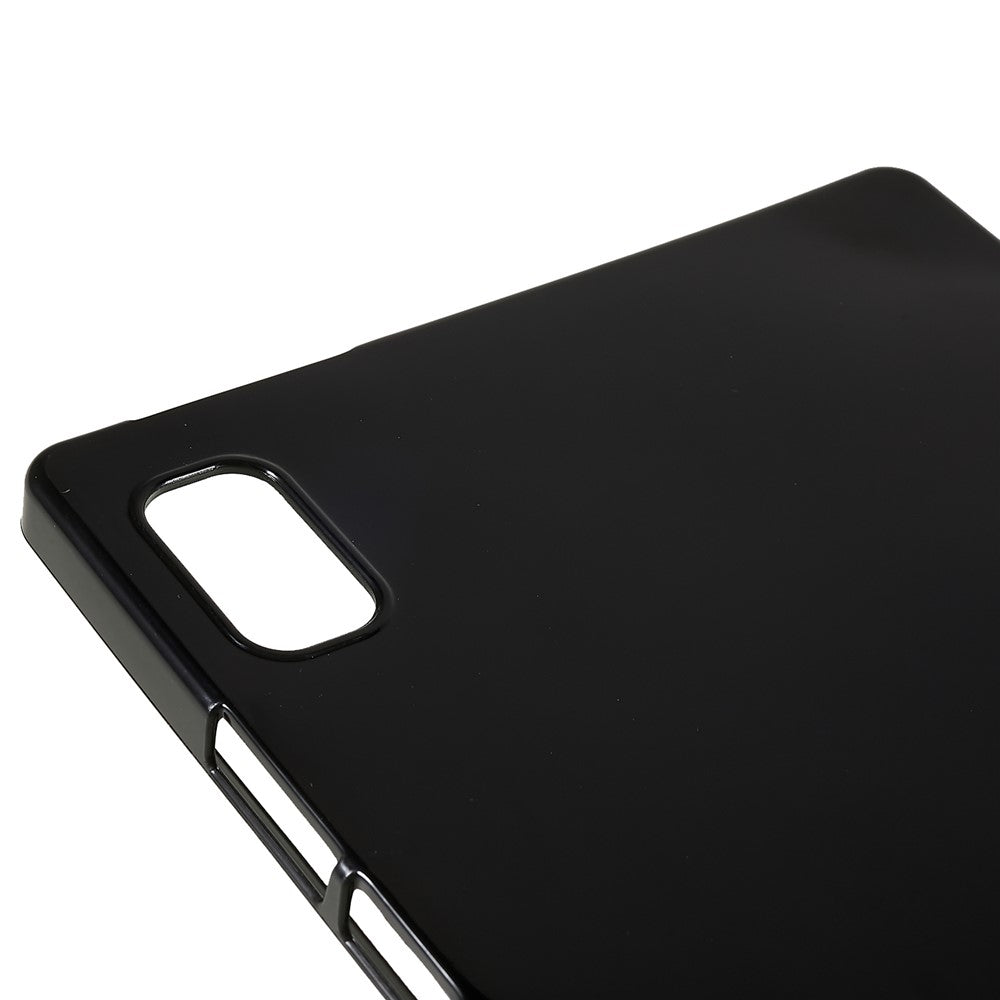For Lenovo Tab M9 Anti-scratch Frosted Tablet Case Soft TPU Back Protective Cover - Black