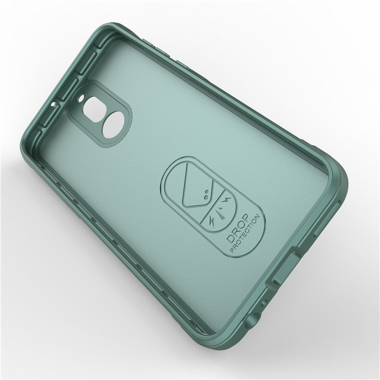 For Huawei Mate 10 Lite TPU Phone Protector Phone Case Anti-fall Rugged Cell Phone Cover - Green