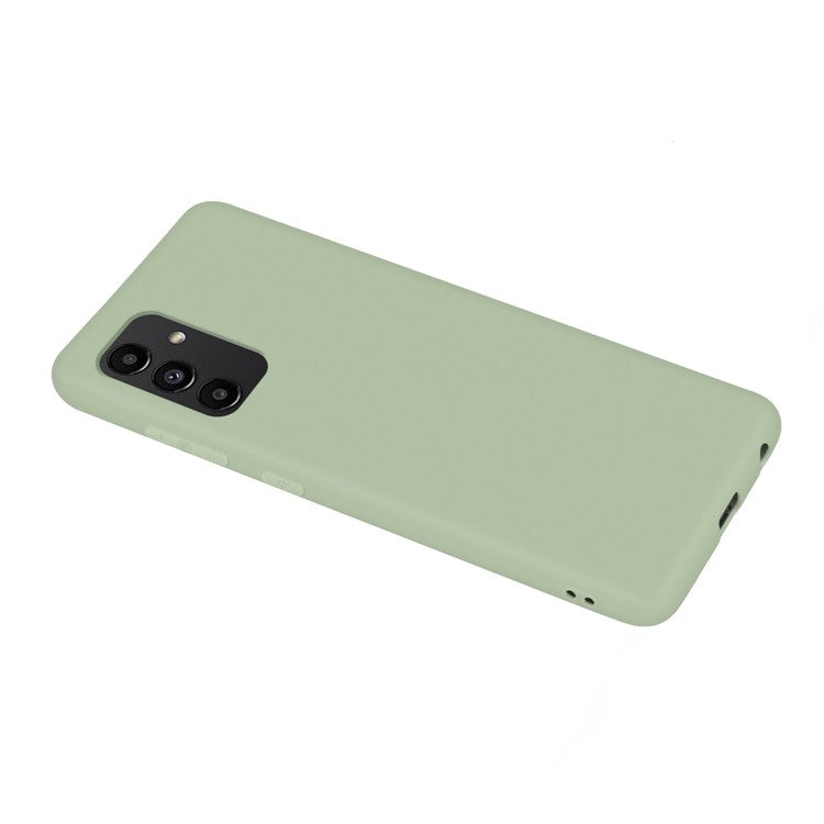 For Samsung Galaxy A14 5G / A14 4G Candy Color Phone Case Anti-scratch Matte Soft TPU Cover - Matcha Green