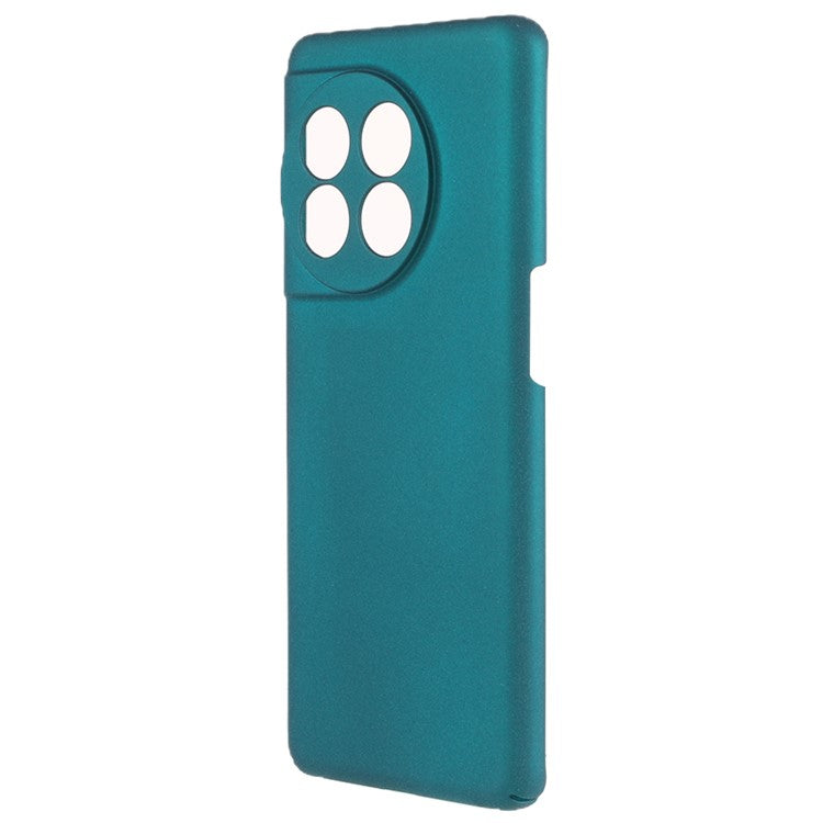 For OnePlus 11 5G Matte Phone Case Drop-proof Hard PC Protective Phone Cover - Blackish Green