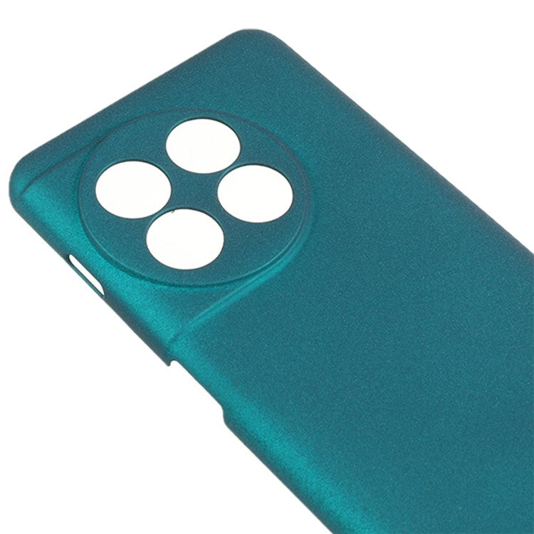 For OnePlus 11 5G Matte Phone Case Drop-proof Hard PC Protective Phone Cover - Blackish Green