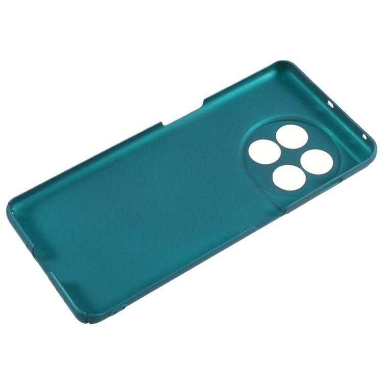 For OnePlus 11 5G Matte Phone Case Drop-proof Hard PC Protective Phone Cover - Blackish Green