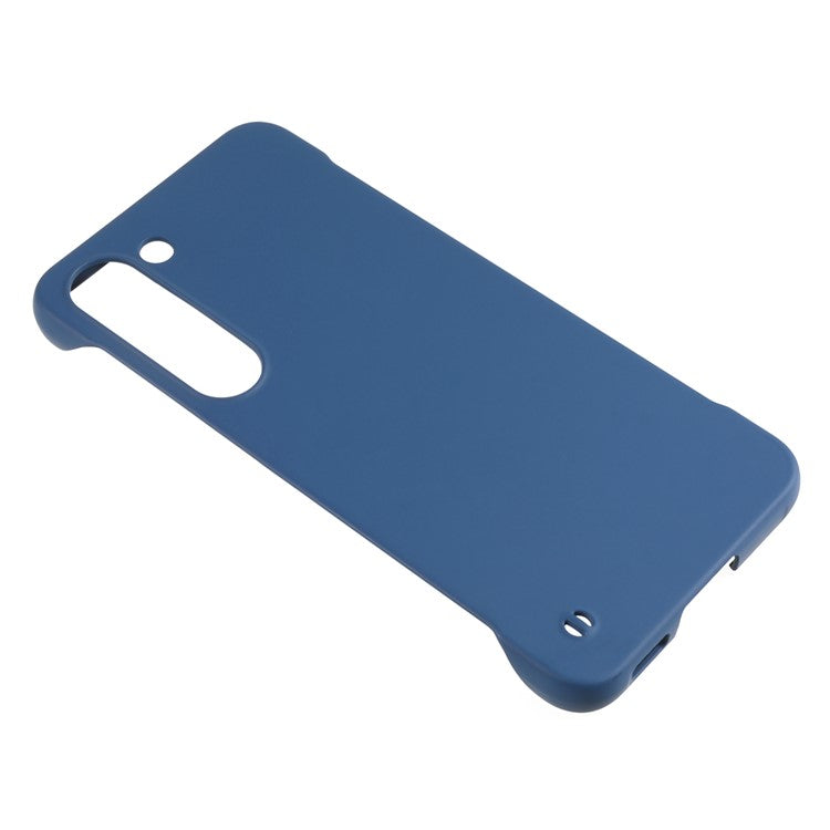 For Samsung Galaxy S22+ 5G Hard PC Frameless Case Anti-fall Skin-touch Protective Shell Phone Cover - Sapphire