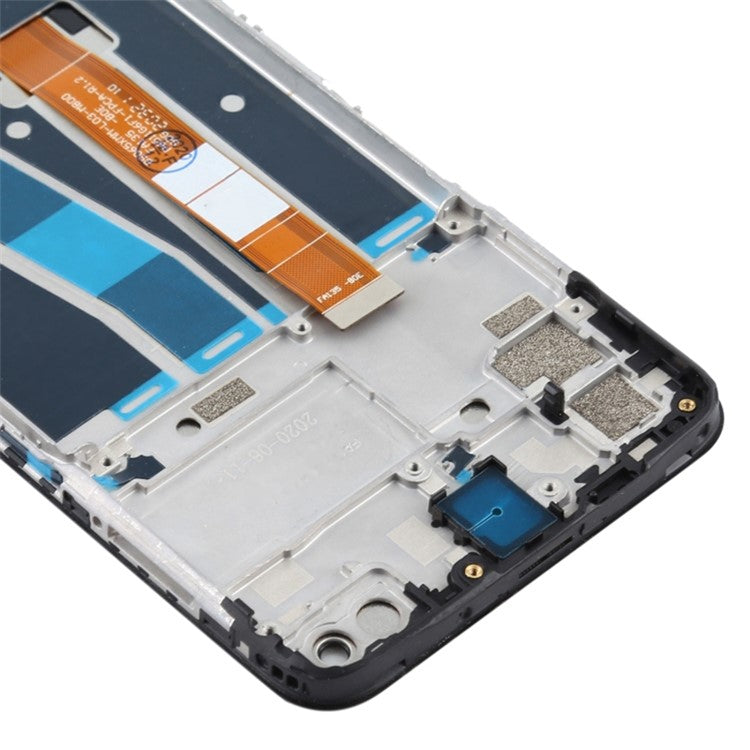 For OPPO A52 / A92 4G Grade C LCD Screen and Digitizer Assembly + Frame Phone Replace Part (without Logo)