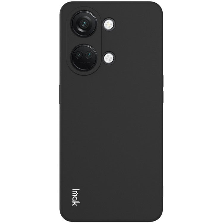 IMAK UC-4 Series Phone Case for OnePlus Nord 3 5G / Ace 2V TPU Cover Straight Edge Anti-Fall Cell Phone Shell - Black