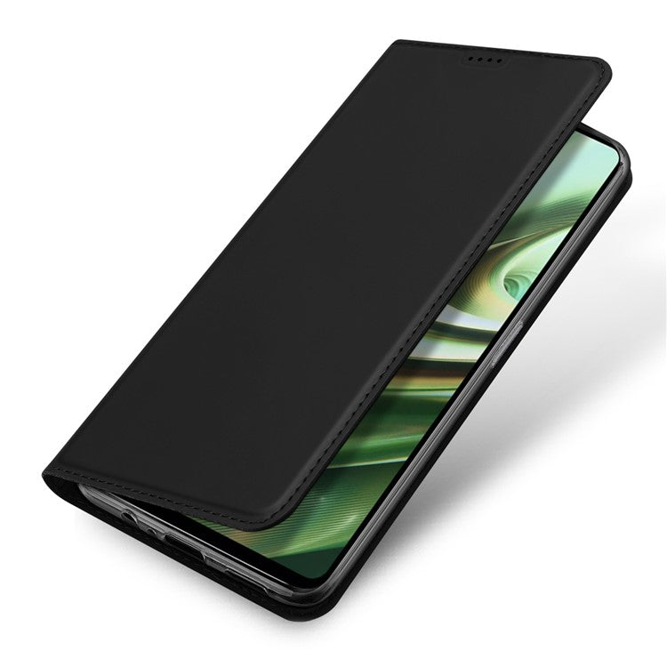 DUX DUCIS Skin Pro Series for OnePlus Nord CE 3 Lite 5G / Nord N30 5G PU Leather Stand Phone Case Card Holder Drop-proof Shell - Black