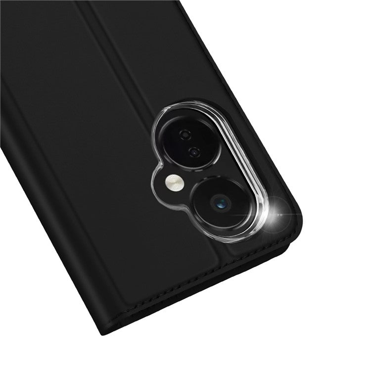 DUX DUCIS Skin Pro Series for OnePlus Nord CE 3 Lite 5G / Nord N30 5G PU Leather Stand Phone Case Card Holder Drop-proof Shell - Black