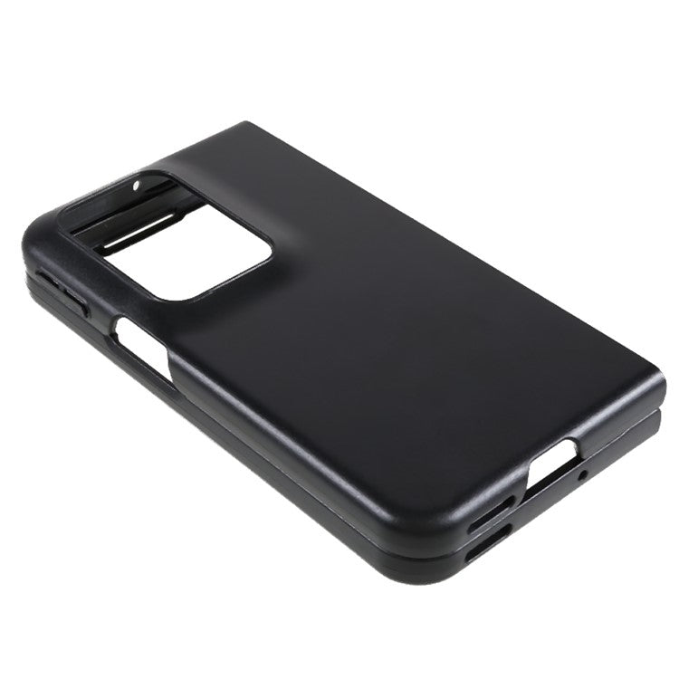 Protective Phone Shell for Oppo Find N2 Fold 5G Case Anti-Drop Hard PC Matte Phone Cover - Black