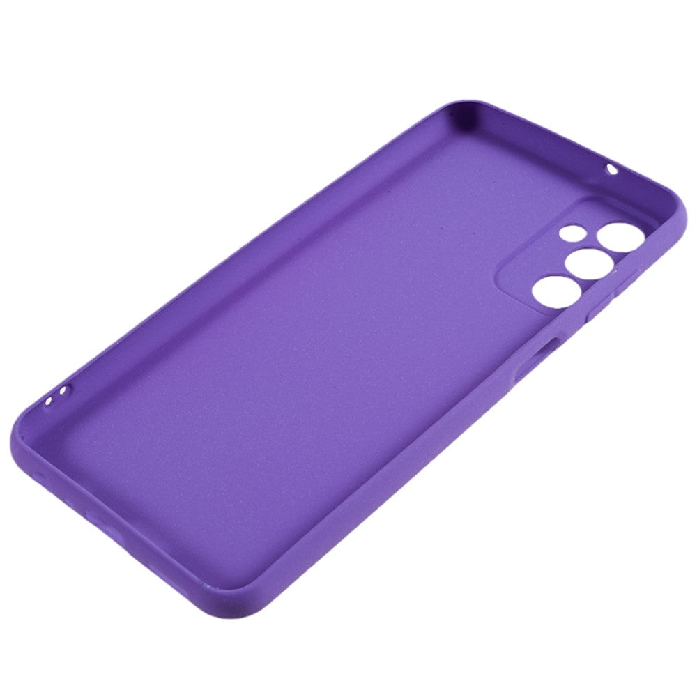 For Samsung Galaxy M13 4G / F13 4G TPU Phone Case Double-Sided Matte Phone Cover Anti-scratch Shell - Purple