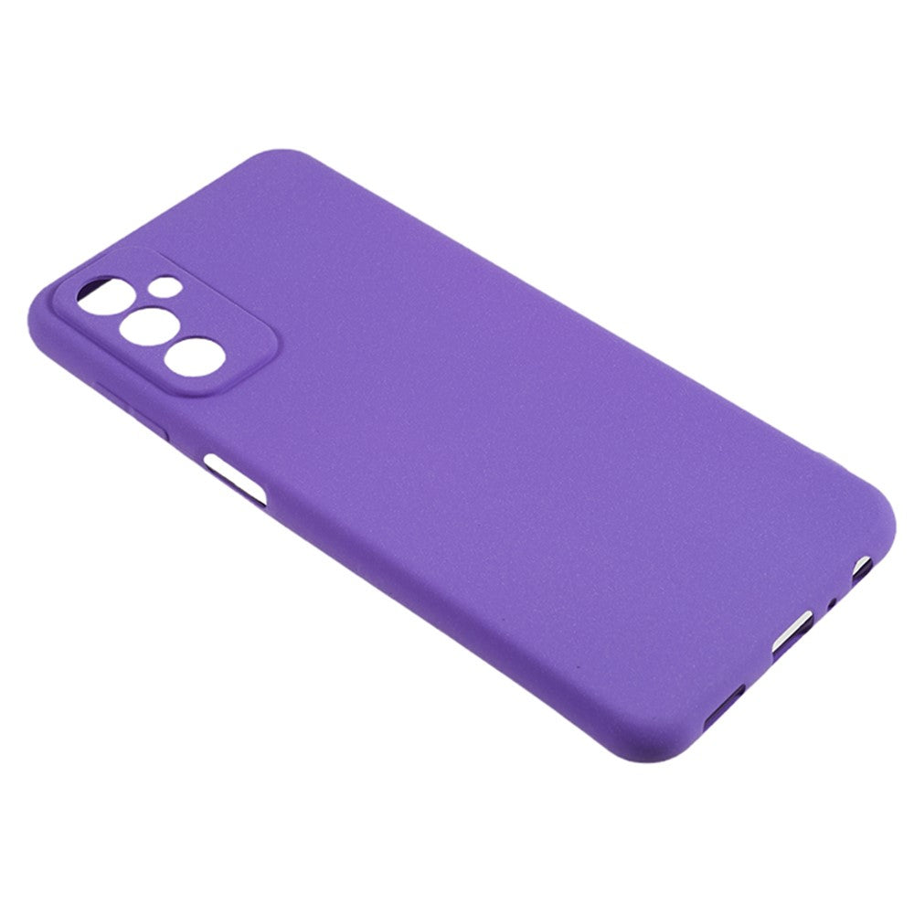 For Samsung Galaxy M13 4G / F13 4G TPU Phone Case Double-Sided Matte Phone Cover Anti-scratch Shell - Purple
