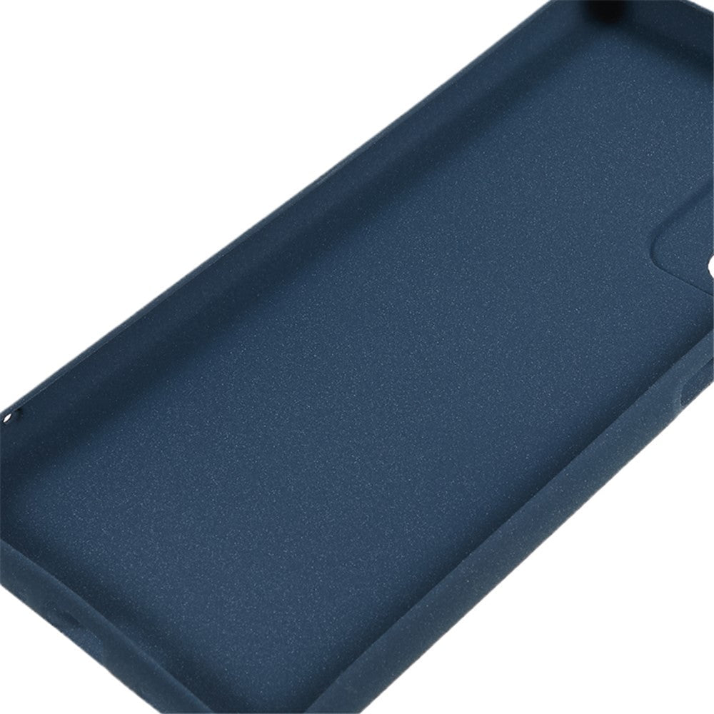 For Samsung Galaxy M13 4G / F13 4G TPU Phone Case Double-Sided Matte Phone Cover Anti-scratch Shell - Navy Blue