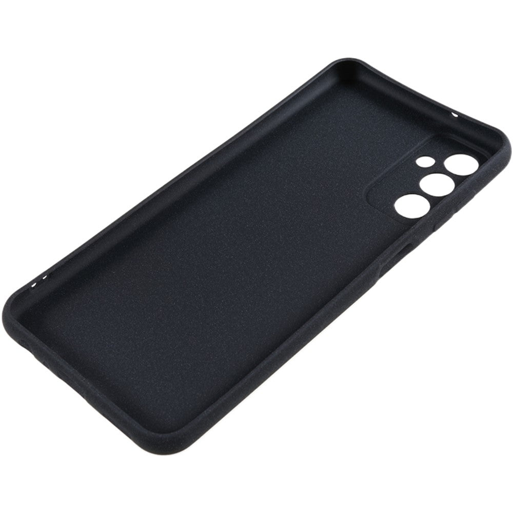 For Samsung Galaxy M13 4G / F13 4G TPU Phone Case Double-Sided Matte Phone Cover Anti-scratch Shell - Black