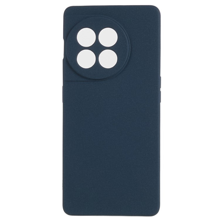 For OnePlus 11R 5G / Ace 2 5G Mobile Phone TPU Case Double-Sided Matte Phone Back Cover - Navy Blue