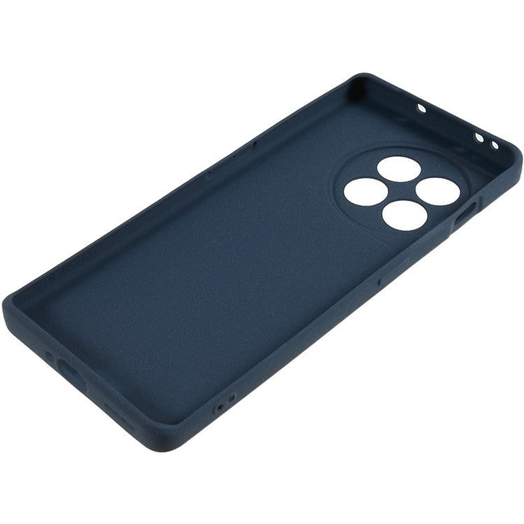 For OnePlus 11R 5G / Ace 2 5G Mobile Phone TPU Case Double-Sided Matte Phone Back Cover - Navy Blue