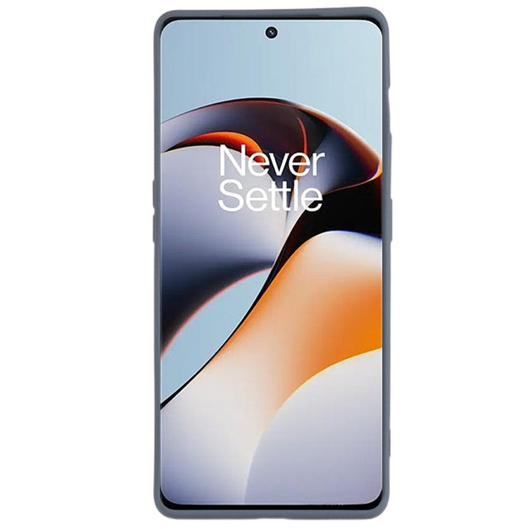 For OnePlus 11R 5G / Ace 2 5G Mobile Phone TPU Case Double-Sided Matte Phone Back Cover - Grey