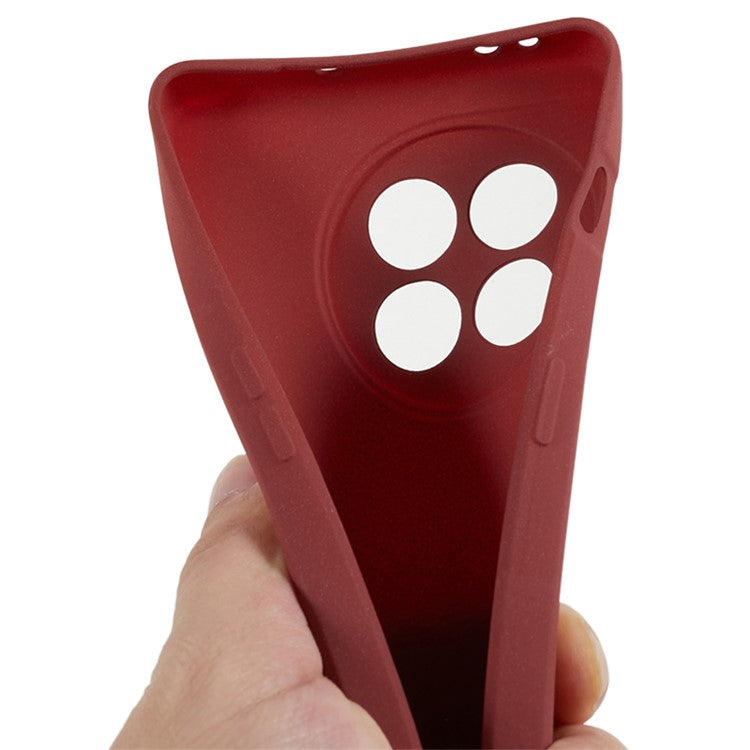 For OnePlus 11R 5G / Ace 2 5G Mobile Phone TPU Case Double-Sided Matte Phone Back Cover - Wine Red