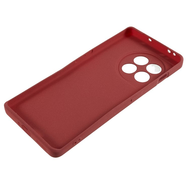 Soft TPU Phone Case for OnePlus 11 5G , Double-Sided Matte Protective Phone Cover - Wine Red