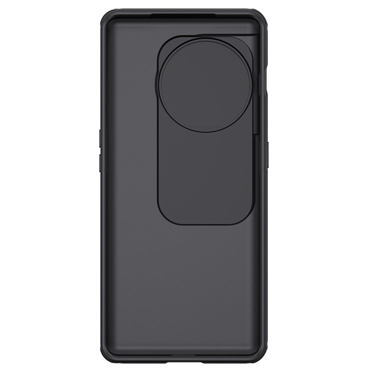 NILLKIN CamShield Pro for OnePlus Ace 2 5G / 11R 5G Drop-proof Case PC+TPU Hybrid Phone Cover with Camera Slide Lid - Black