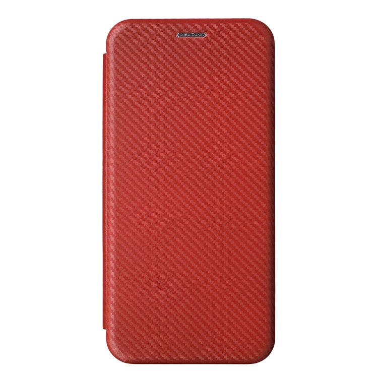 For OnePlus Nord 3 5G / Ace 2V Carbon Fiber Texture Leather Stand Phone Case Card Holder Phone Cover - Brown