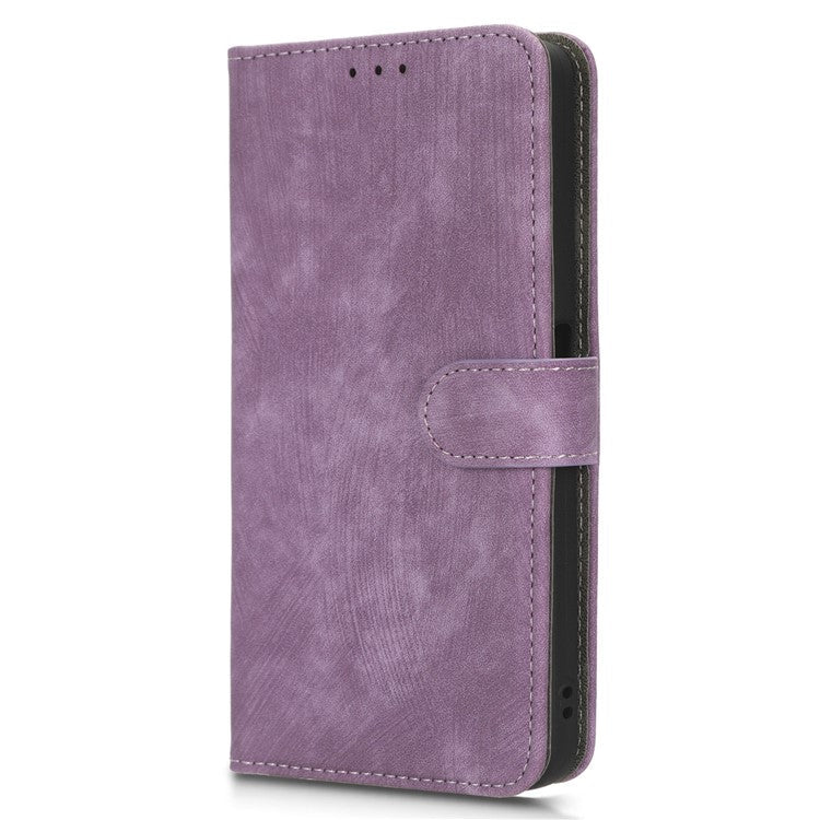 For OnePlus Nord CE 3 Lite 5G / Nord N30 5G Phone Stand Case PU Leather RFID Blocking Wallet Cover with Strap - Purple