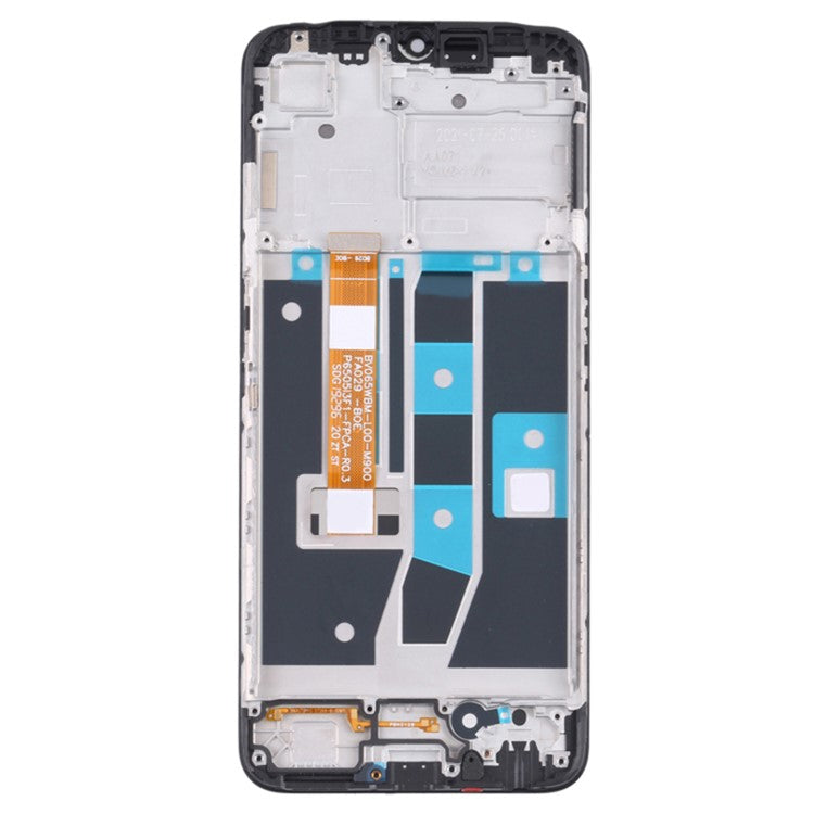 For Oppo A54s Grade S OEM LCD Screen and Digitizer Assembly + Frame Replace Part (without Logo)
