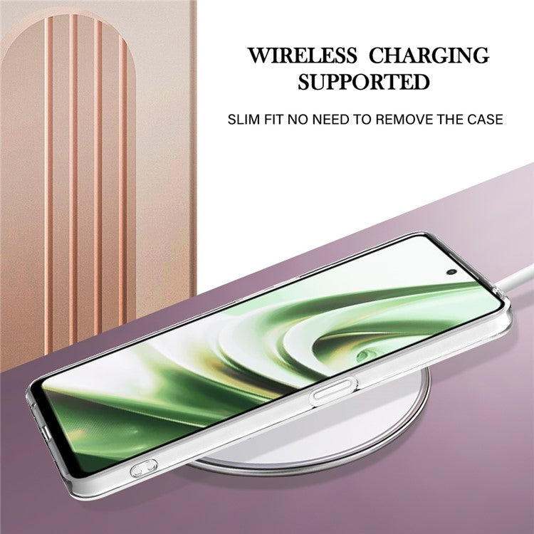 For OnePlus Nord CE 3 Lite 5G / Nord N30 5G YB IMD Series-2 Marble Pattern IMD TPU Case Electroplating Frame Phone Cover - Purple 001