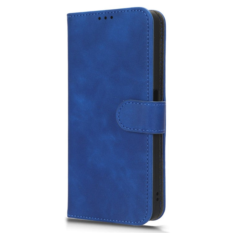 Phone Wallet Case for OnePlus Nord CE 3 Lite 5G / Nord N30 5G , PU Leather Skin-touch Protective Stand Phone Cover - Blue