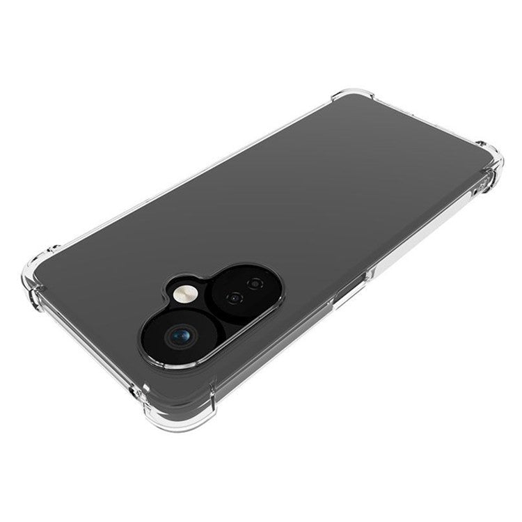 For OnePlus Nord CE 3 Lite 5G / Nord N30 5G Transparent TPU Phone Case Anti-slip Anti-drop Airbag Protection Phone Cover