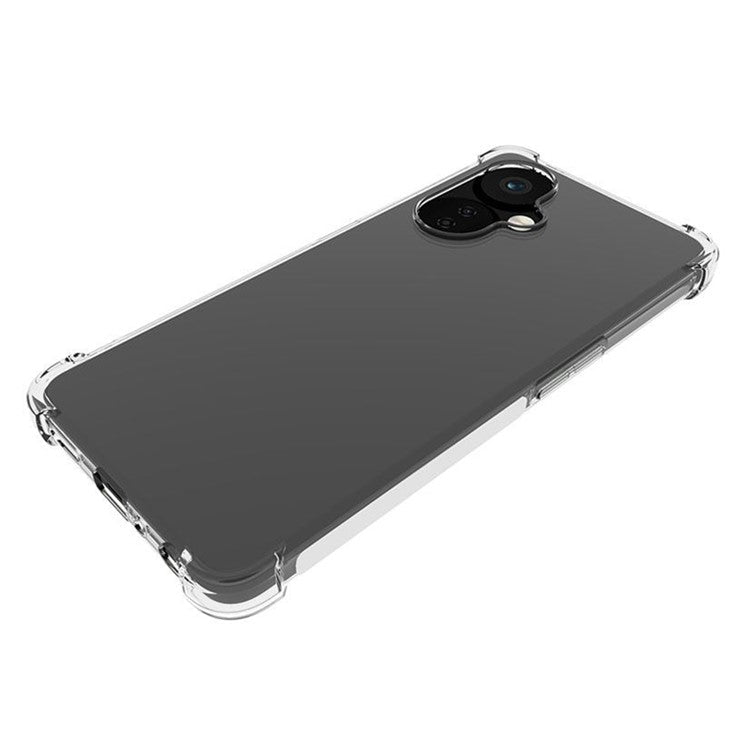 For OnePlus Nord CE 3 Lite 5G / Nord N30 5G Transparent TPU Phone Case Anti-slip Anti-drop Airbag Protection Phone Cover