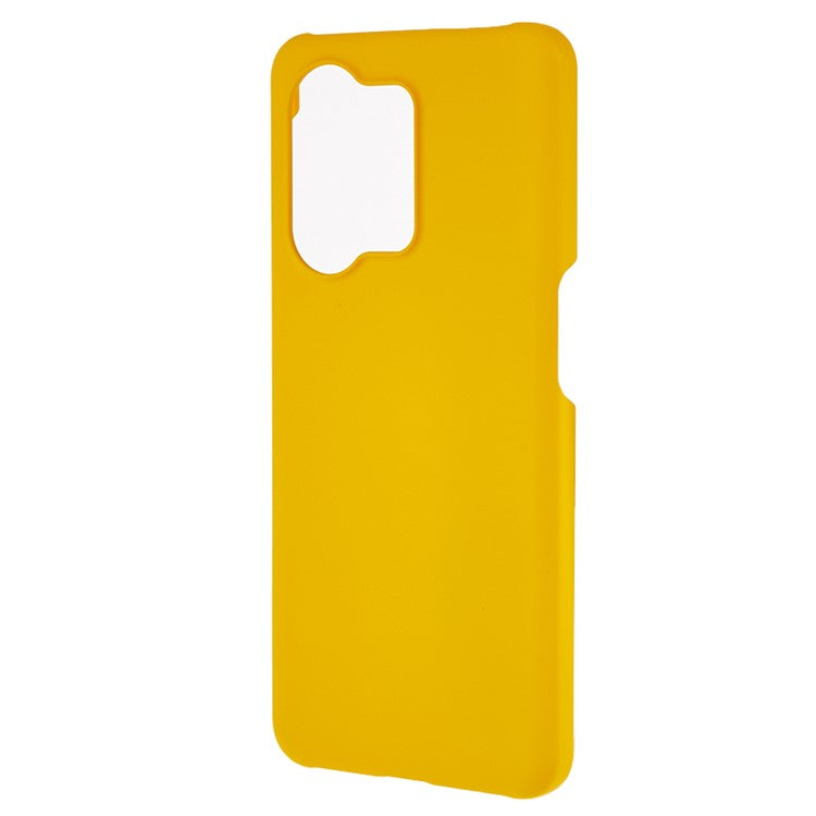 For OnePlus Nord 3 5G / Ace 2V 5G Anti-Dust Rubberized Plastic Hard Case Protective Cell Phone Cover - Yellow